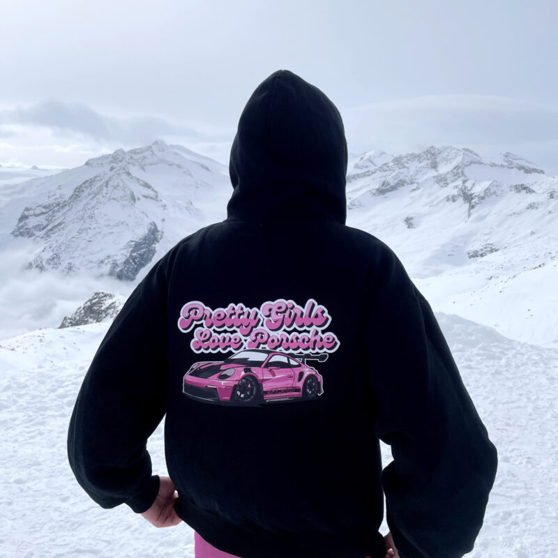 BOXY BLUZA "PRETTY GIRLS LOVE PORSCHE"