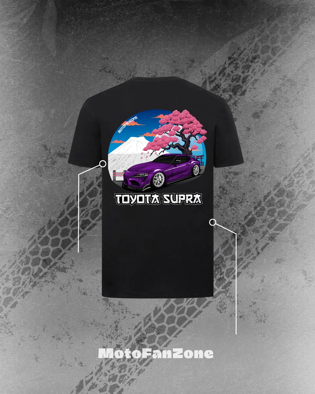 Koszulka Toyota Supra - obrazek 2