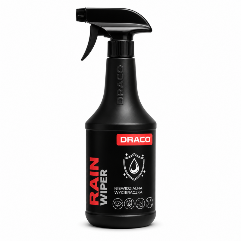 Rain Wiper-Produkt do hydrofobowego zabezpieczania szyb "NIEWIDZIALNA WYCIERACZKA"
